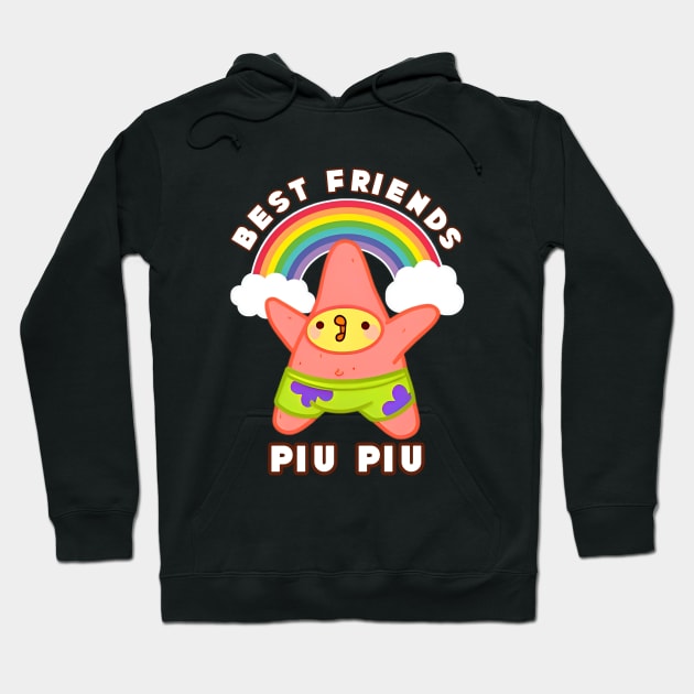 piu piu Hoodie by scary store